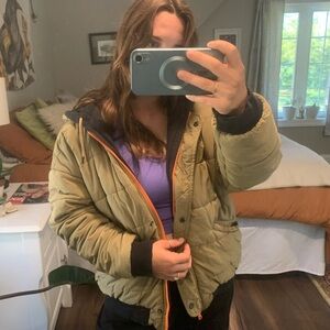 Free People Reversible Puffer Coat